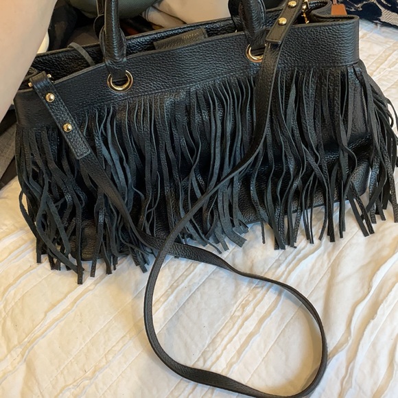 Milly fringe leather bag - Picture 5 of 6